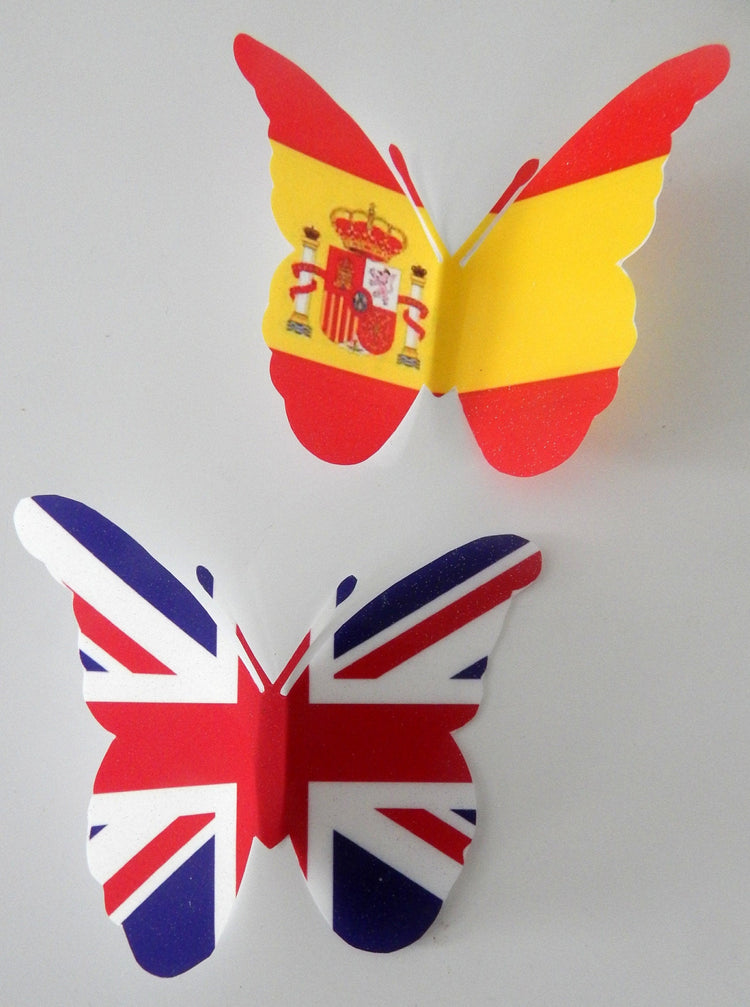 Italy, Union Jack, flags of the world party decorations