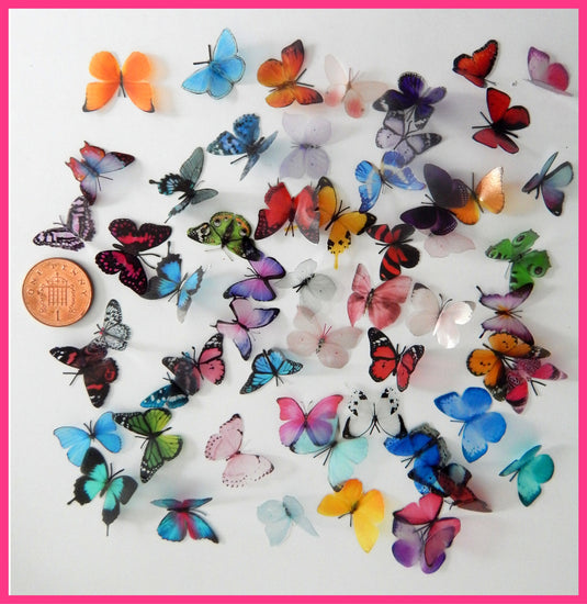 miniature butterflies for crafts