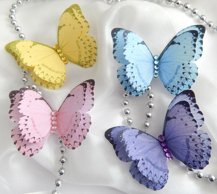 pastel butterflies