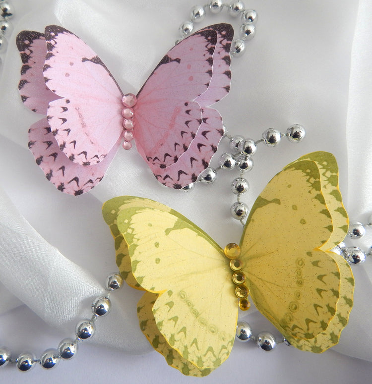 bridal pastel 3d butterfly wall stickers