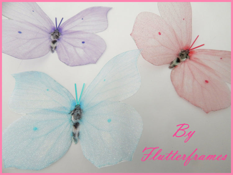 Pastel 3d wall sticker butterflies