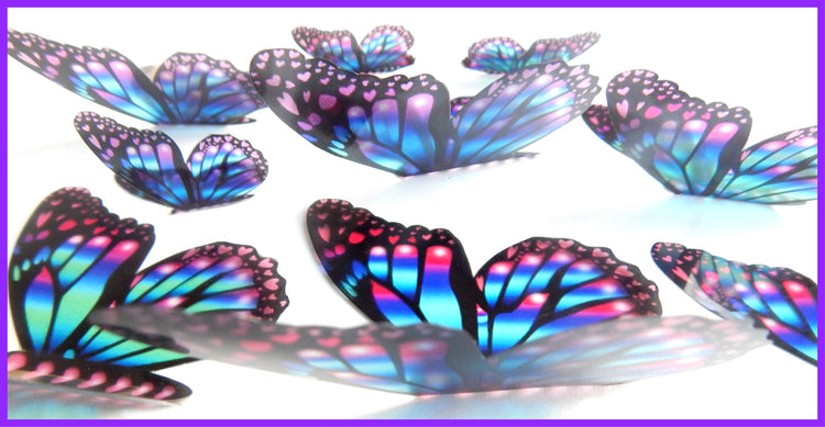 hand crafted beautiful butterflies