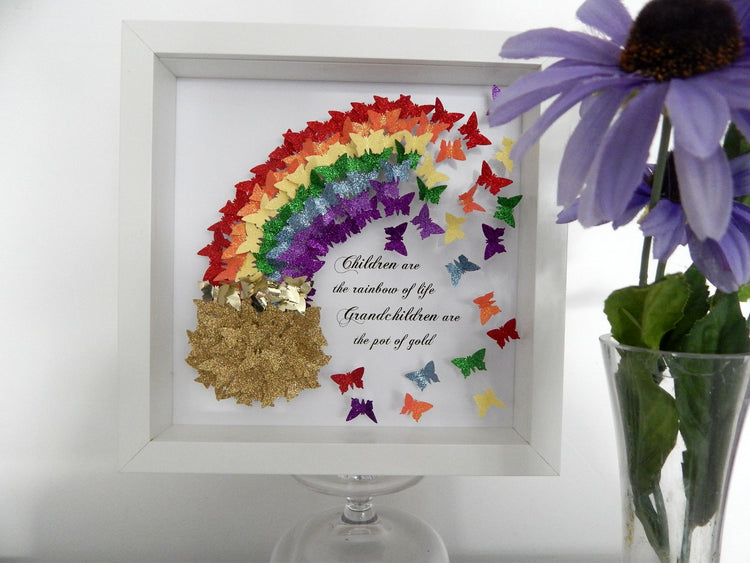 Rainbow butterflies