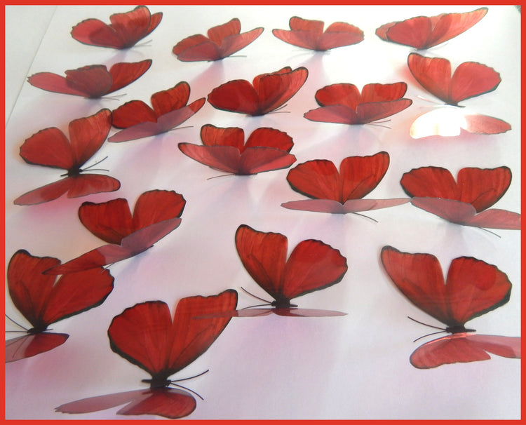 red wardrobe stickers