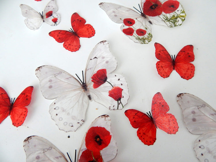 Custom photo, Personalised Butterfly 3d stickers, Wedding special birthday photo unique gift, handcrafted personalised gift, name