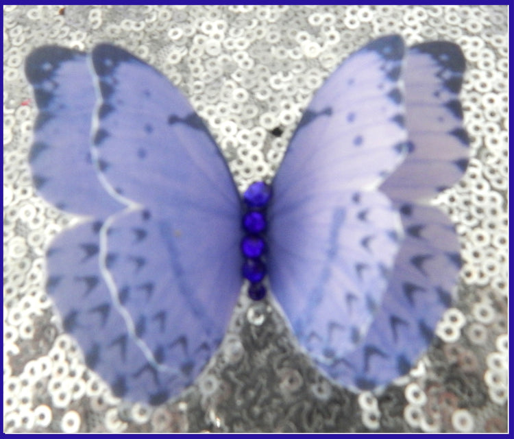 Lilac Butterflies,hair accessory, and made butterfly hair clip, butterflies