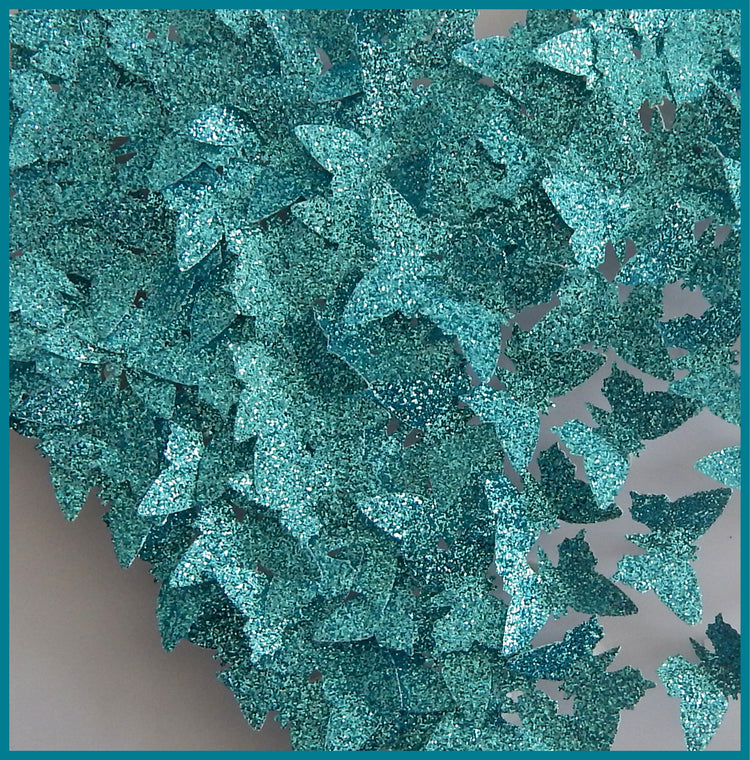 Anniversary, wedding butterfly heart personalised picture,Teal / Turquoise, glitter heart with lots of tiny butterflies unique hand crafted
