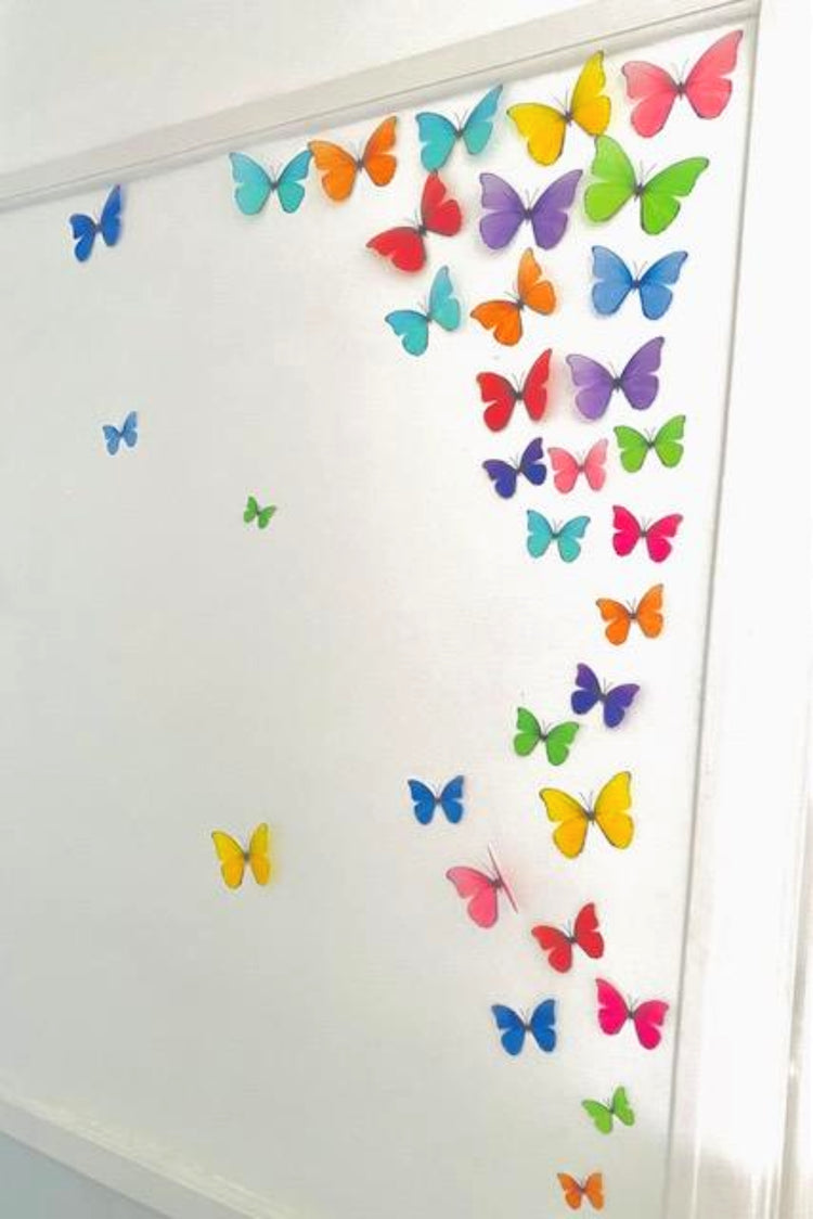 Butterfly wall display, butterfly lamp decor. Butterfly lights, unique