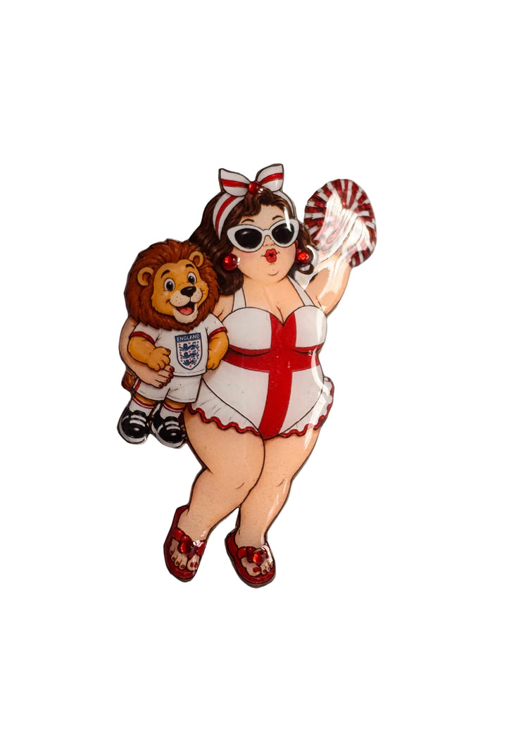 England pin. England World cup pin 