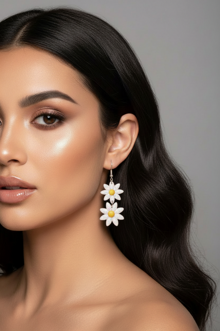 Daisy earrings and studs