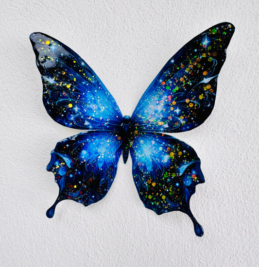 Outdoor Midnight blue Moonlight butterflies