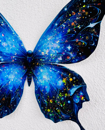 Weatherproof designer glitzy  butterflies
