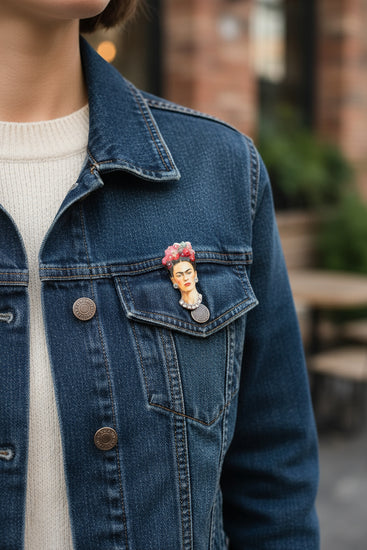 Frida Kahlo UNIQUE BROOCH