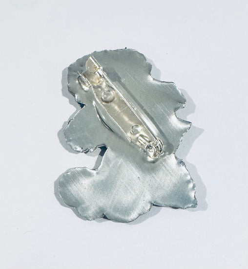 handmade back of brooch