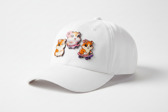 Cute hamster enamel Pins