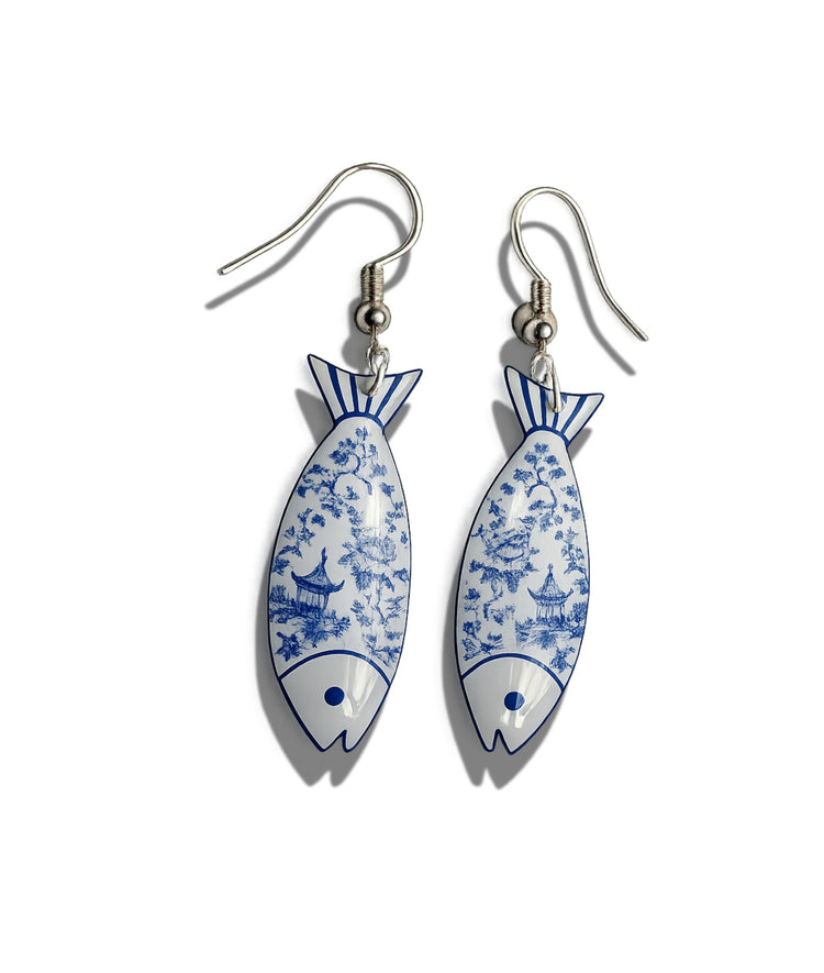 Mediterranean Sardine Earrings 