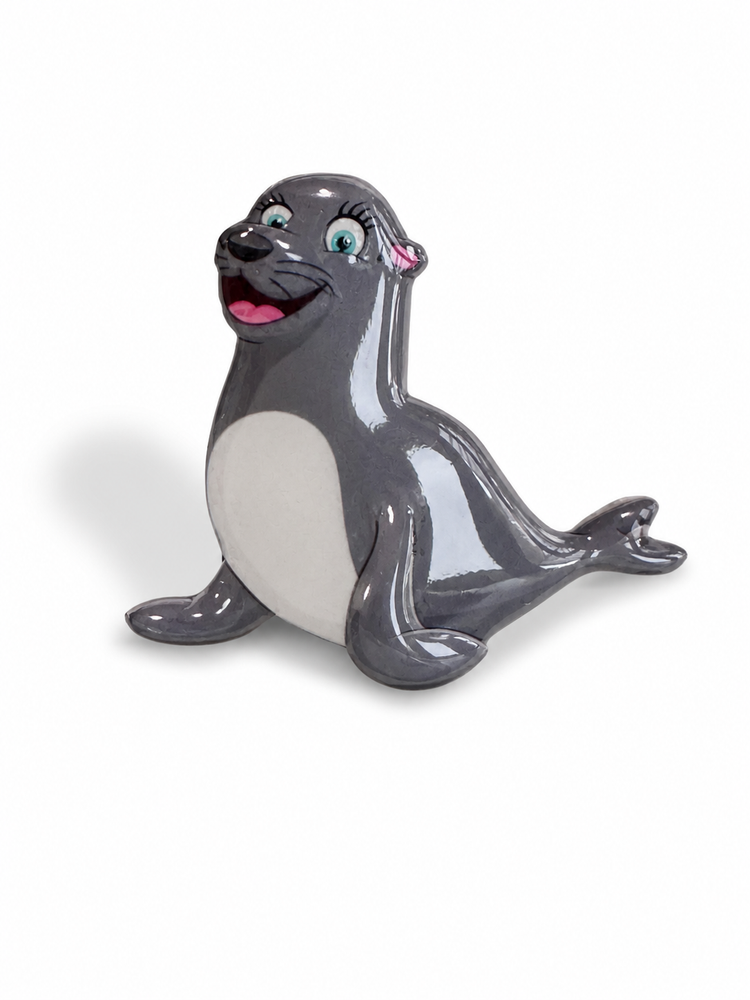 Sea Lion, Seal enamel pin handmade