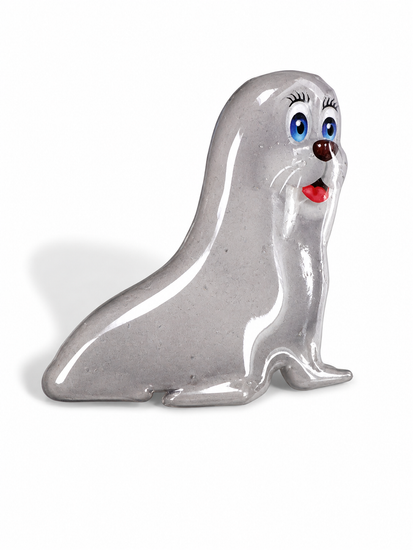 Sea Lion enamel pin handmade