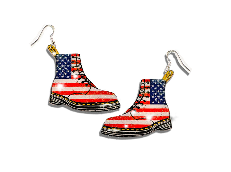 USA Dr Marten earrings