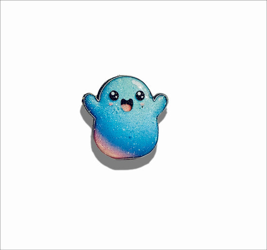 a little positive vibe enamel pin handmade