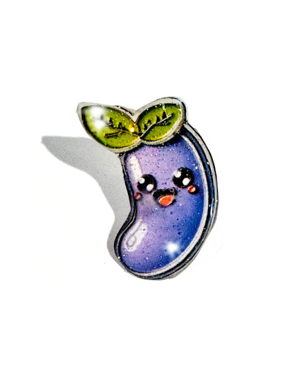 Positive Bean Enamel Pin - Supportive, Thank You, Friendship Gift