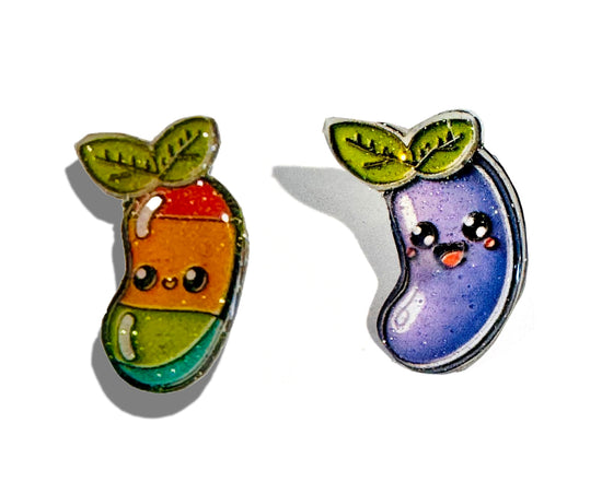 Positive Bean Enamel Pin - Supportive, Thank You enamel pin