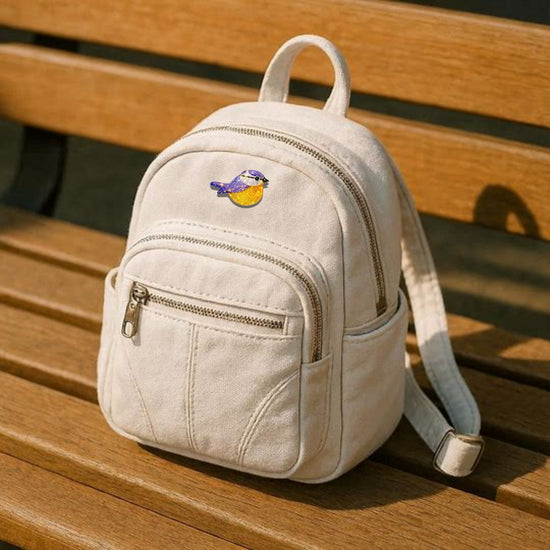 blue tit bird jewellery pin brooch