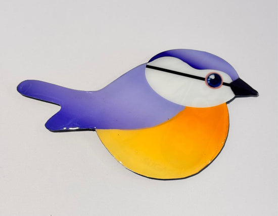 blue tit door frame topper