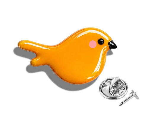 canary yellow pin