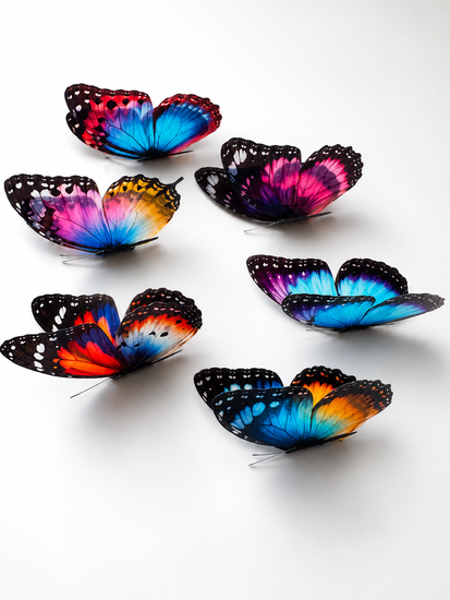 colourful butterflies