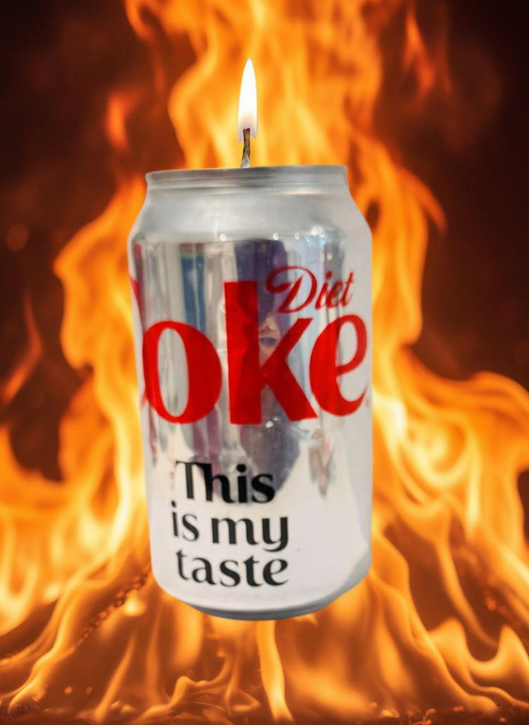 Diet Coke Can Candle –   Drink can candle . Hand-Poured Soy Wax