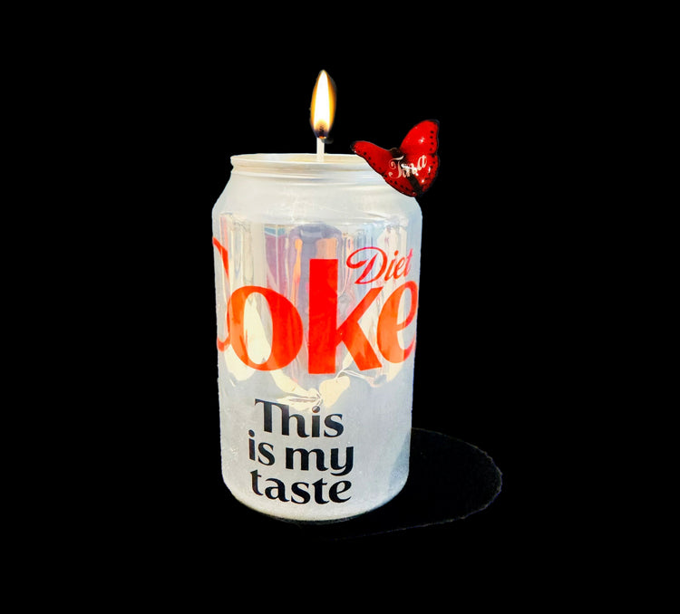 Diet Coke Can Candle –   Drink can candle . Hand-Poured Soy Wax
