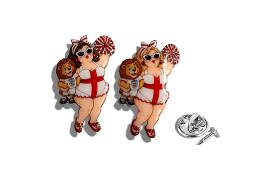 England enamel  pin. Handmade. England World cup pin 