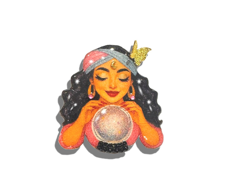 Gypsy handmade brooch