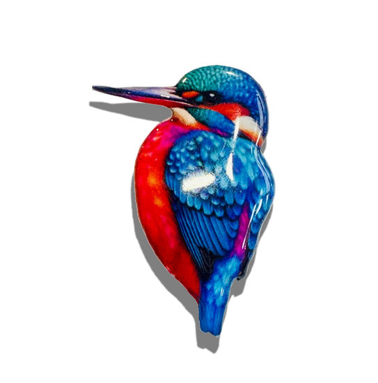 Kingfisher bird lover gift  for her