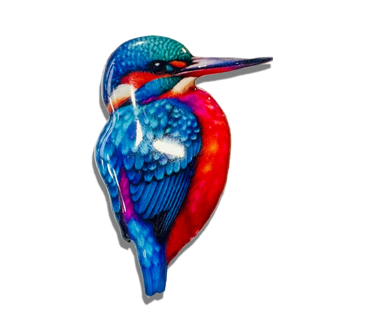 Kingfisher door topper