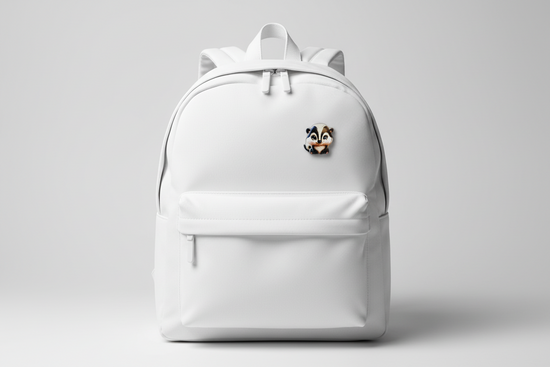 Panda enamel Pin. School bag decorations