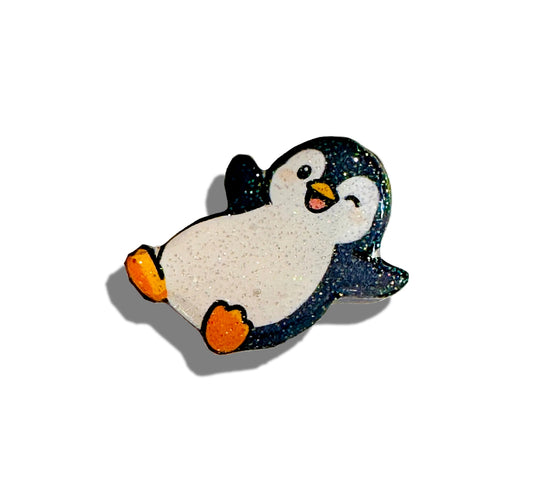 Positivity penguin  Enamel Pin -You're on in a million