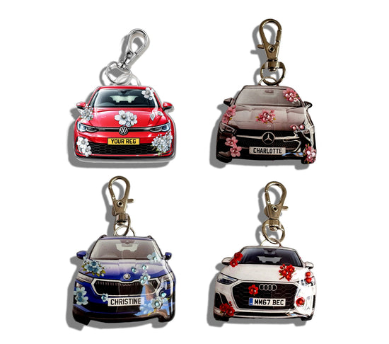 personalised name keyring

