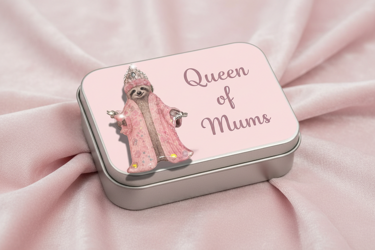 Personalised Dad, cousin , father small tin with magnet