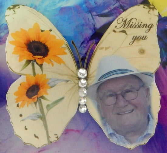 Bereavement butterfly keepsake