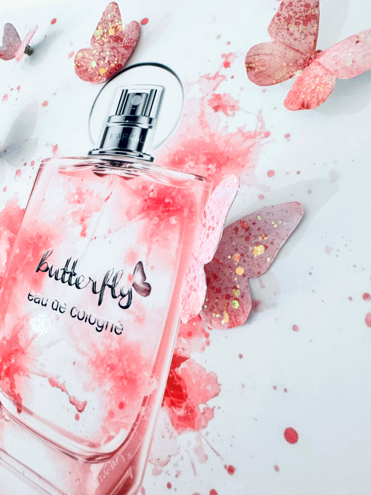 Pretty in Pink: 3D Perfume Glam Art