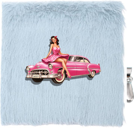 Sassy Cadillac Car Brooch:  Novelty collectors brooches.