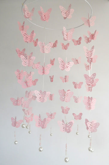 designer baby pink mobile handcrafted