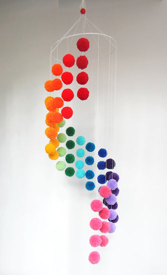 pom pom baby nursery  decor