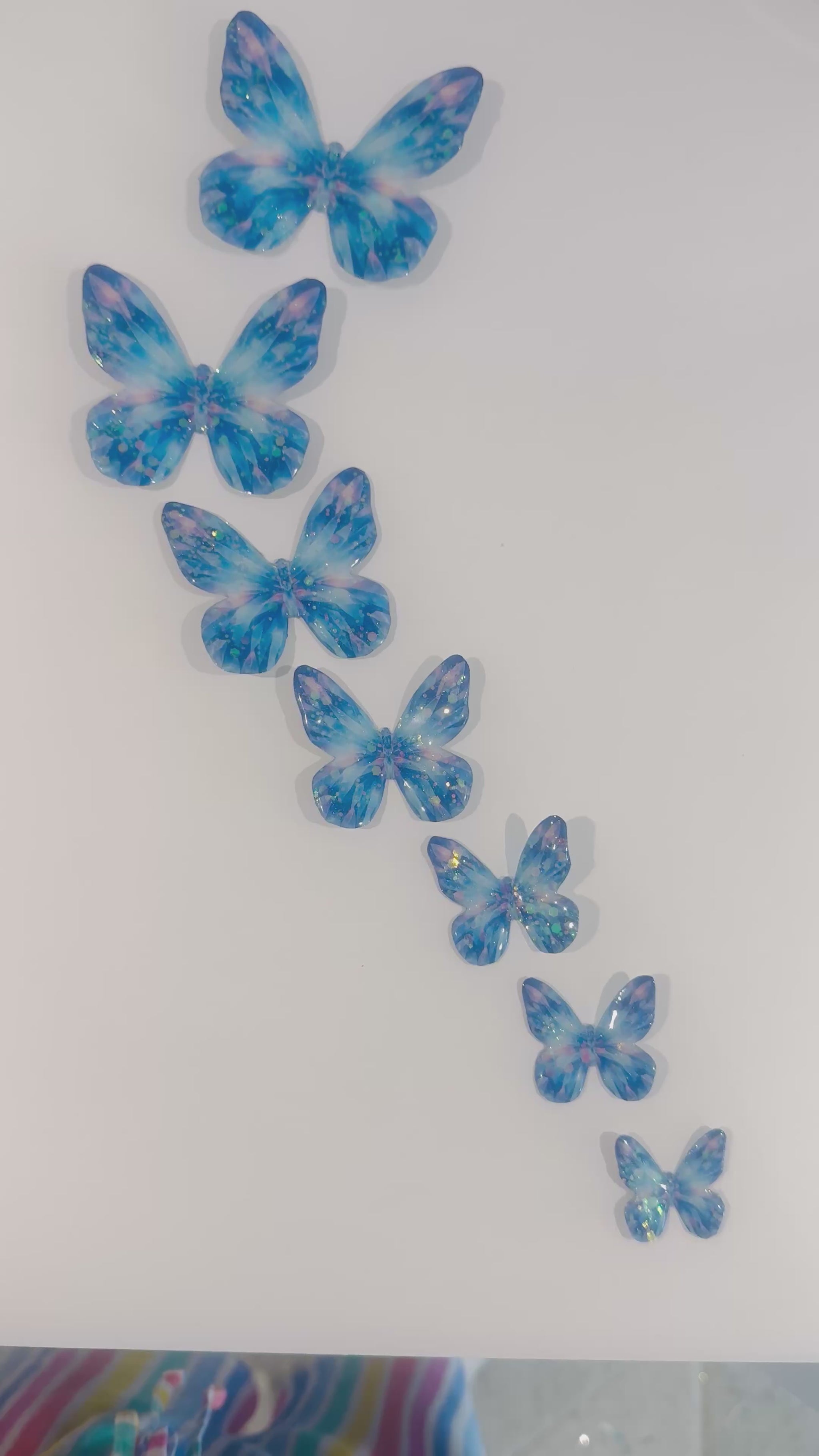 exquisite metal handmade butterfly decorations, wedding, cakes