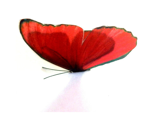 red butterfly