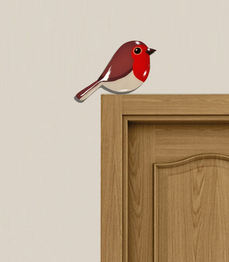 Robin bird home decorations for door frame