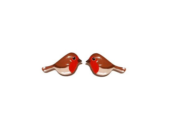 pair of robin earrings