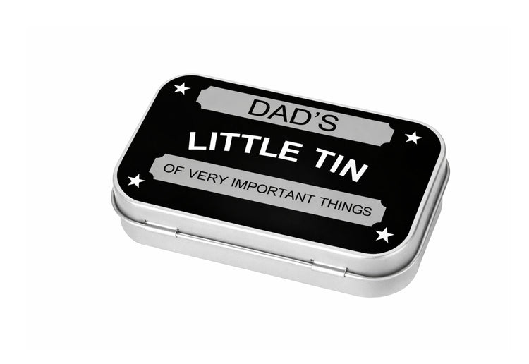dad personalised pocket tin